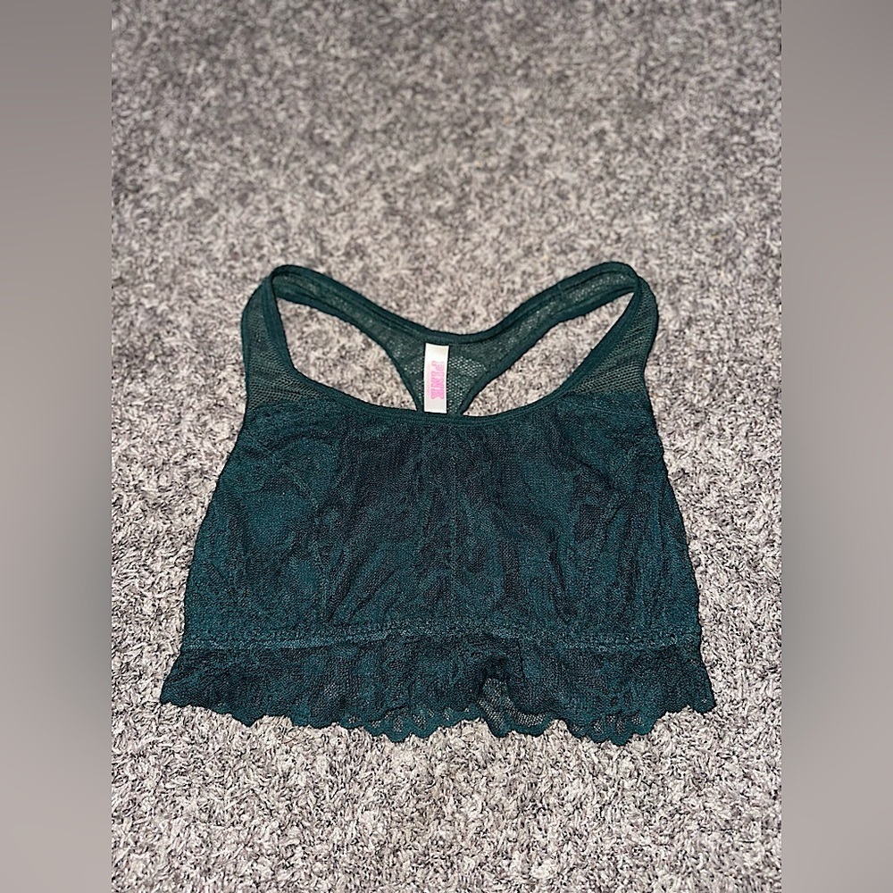Victoria’s Secret PINK lace floral bralette Size Medium